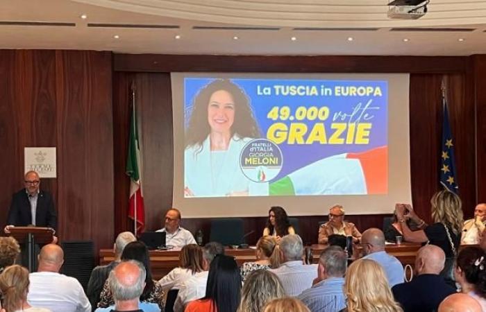 Viterbo News 24 – Sberna in Europe, a place worth 49,000 votes
