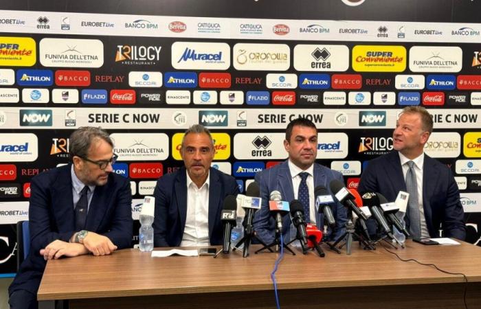 Mimmo Toscano presents himself to the city of Catania: “We want to do important things”