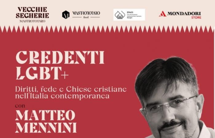 ‘LGBT+ Believers’, the presentation of Matteo Mennini’s book in Bisceglie on Tuesday 18 June – La Diretta 1993 Bisceglie News