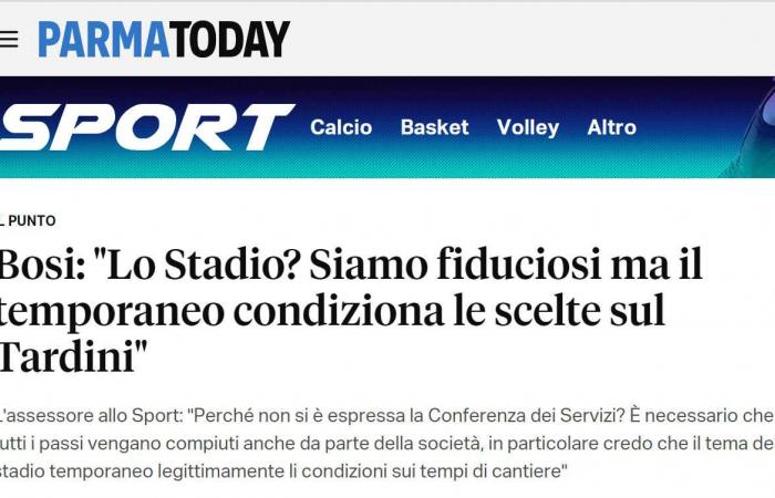 COUNCILOR BOSI, THE EGG AND THE HEN » Ennio Tardini Stadium Parma