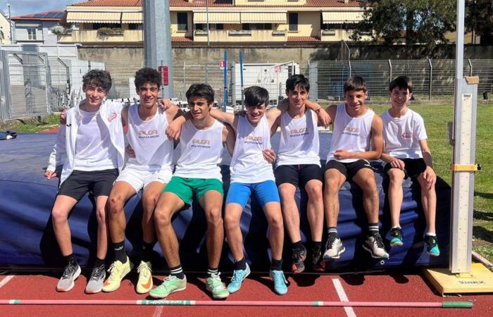 Arezzo, gold medal for Alga Atletica at the regional boys finals