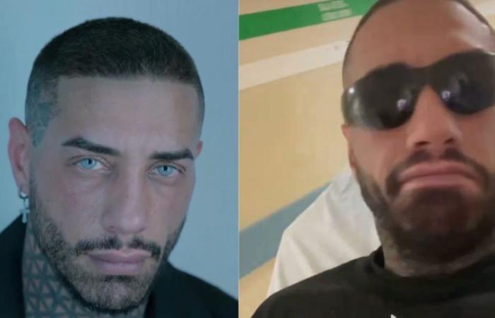 Francesco Chiofalo changes the color of his eyes, and ends up in hospital: «What a disaster, I’m desperate» – The video
