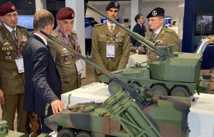 The Chief of Staff of the Army at the “Eurosatory 2024”