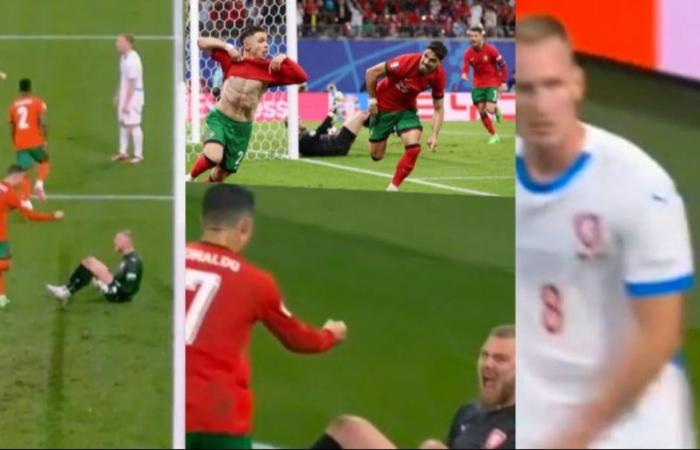 Cristiano Ronaldo, the bad gesture after the Conceiçao goal infuriates social media