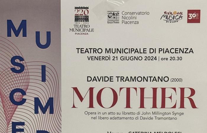 Mother, the debut of the young composer Tramontano at the Teatro Municipale