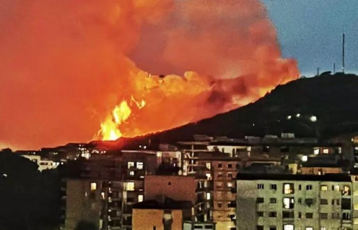 Serious fire in Naples, but at the same time in Aversa and Giugliano