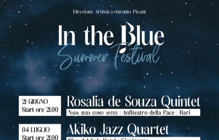 “IN THE BLUE SUMMER FESTIVAL”: The new musical festival produced by FPM – Pugliesi Foundation for Music kicks off on Friday 21 June at the Amphitheater of Peace (Bari)