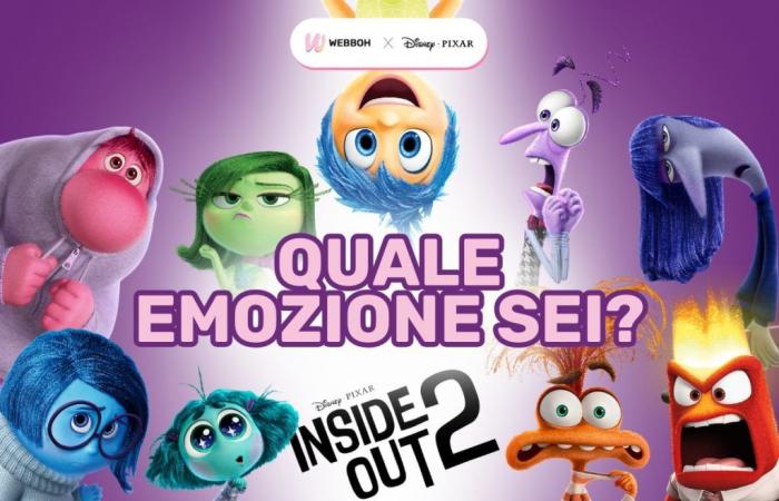 “Inside Out 2”, what emotion are you? Find out with our test!