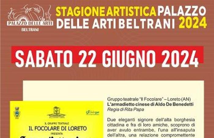 Trani – Teatro a Corte. The fourth edition of the national exhibition linked to the ‘Giovanni Macchia’ Award continues at Palazzo delle Arti Beltrani – PugliaLive – Online information newspaper