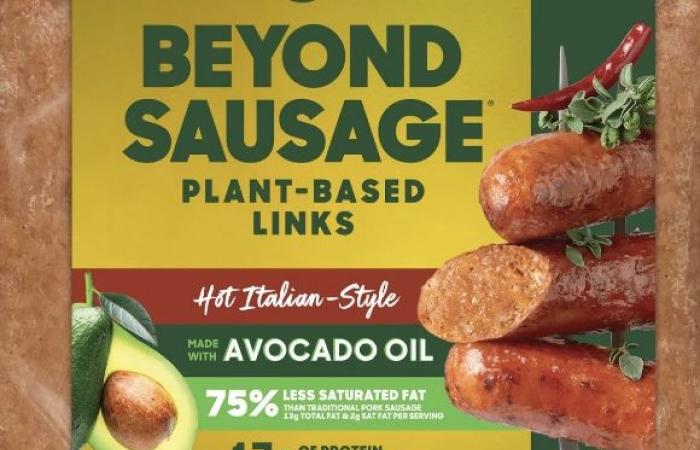 Beyond Meat launches plant-based sausages with avocado oil and less fat. But why ‘hot Italian style’?