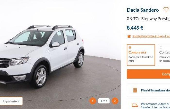 Dacia Sandero even cheaper: you pay less than 7,000 euros, a bargain price