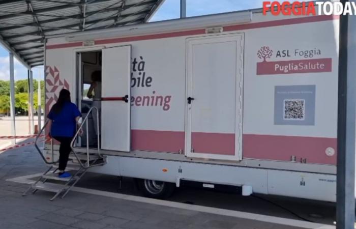 Proximity mammography screening in the Foggia area: the Mammomobile starts again