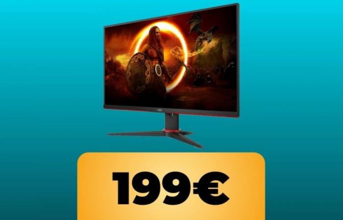 The AOC Gaming 24G2ZE monitor is at a new all-time low price on Amazon, for those looking for a 240Hz screen