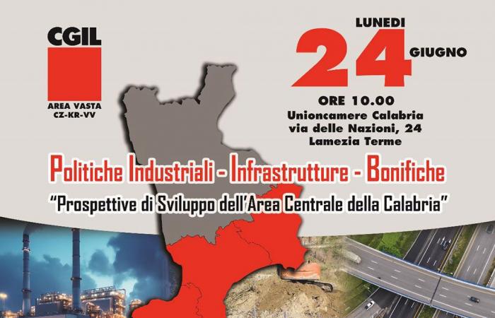 Lamezia, ‘Industrial policies and strategies to encourage economic growth’ event 24 June at Unioncamere