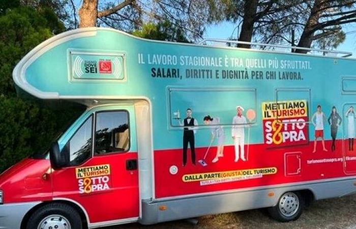 The Filcams campaign “Let’s Put Tourism Upside Down” arrives in Calabria