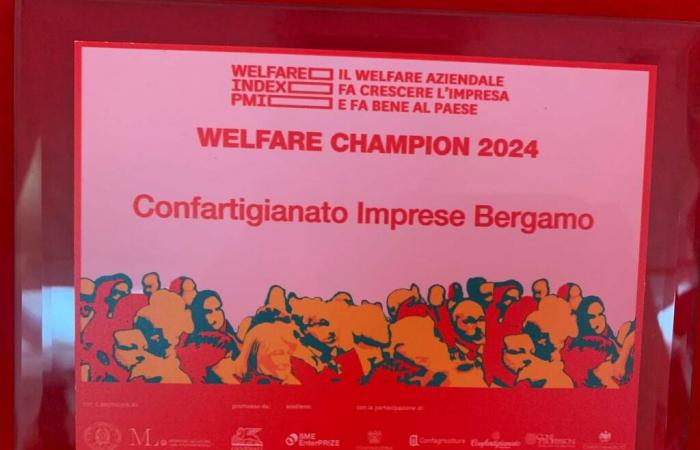 Confartigianato awarded the Champion level at the Welfare Index PMI 2024