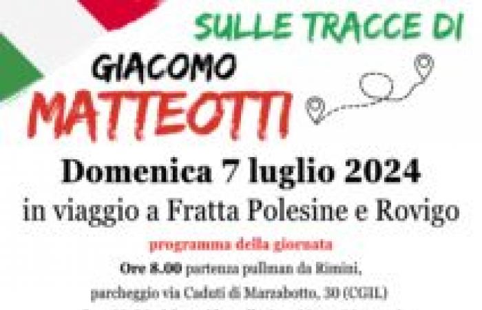 Rimini: traveling to Fratta Polesine in the footsteps of Giacomo Matteotti on the hundredth anniversary of his assassination
