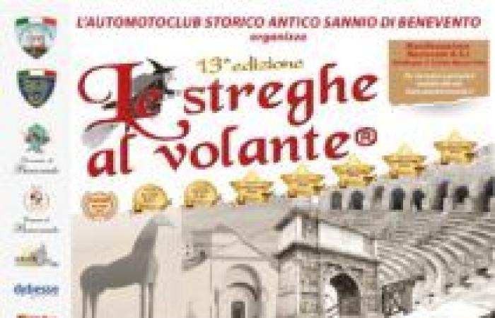 The thirteenth edition of Le Streghe al Volante will be held on Saturday 22nd and Sunday 23rd June in Benevento…an announced success.