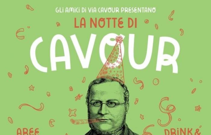 The third edition of the Notte di Cavour will be held in Pescara on Saturday 22 June