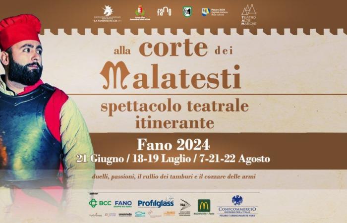 “At the Malatesti Court”: the first traveling show through the streets of Fano on Friday