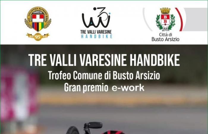 The Tre Valli Varesine Handbike on Saturday 22 June in Busto Arsizio
