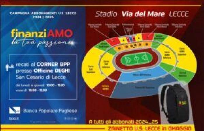 Lecce, Season Ticket Campaign 2024/2025: everything you need to know