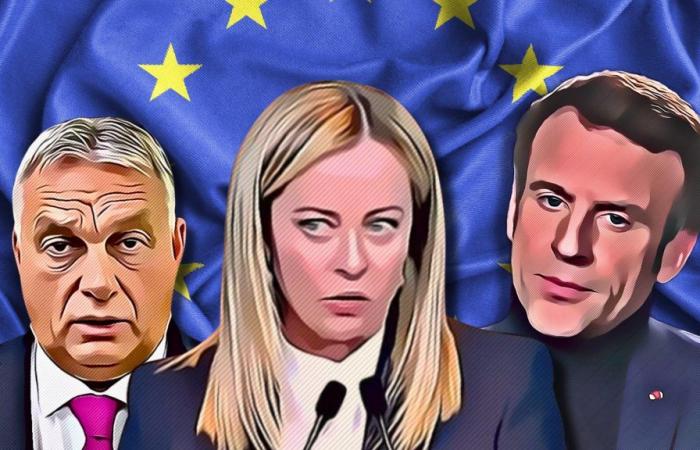 Meloni dumps Orban, Macron loses 7 seats: what happens in the European Parliament