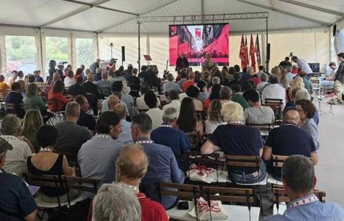 The CGIL Toscana turns fifty: also the national secretary Landini at the Fornace di Sammontana
