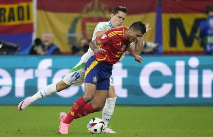 Spain dominates Italy: Calafiori’s own goal condemns the Azzurri