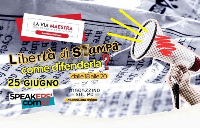 ‘Freedom of the press: how to defend it?’, meeting in Turin with journalists and civil society