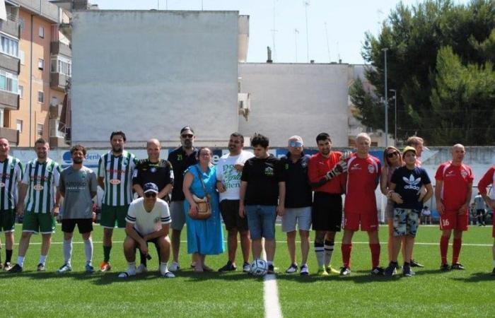 THE AC TEAM OVER 40 IN BISCEGLIE AT THE THIRD “FRANCO DI REDA” MEMORIAL