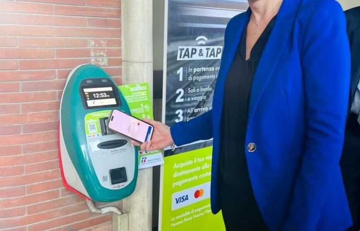It is also possible to travel with Tap&Tap on the Leonardo Express from Termini to Fiumicino Airport • Terzo Binario News