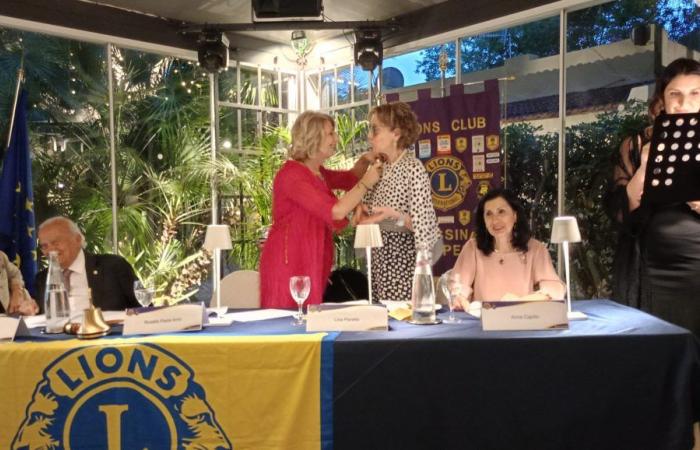 Lions club Messina Colapesce, charter night and passing of the bell in the name of new projects