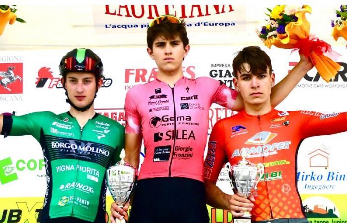 VALDERA TOUR. RICCARDO COLOMBO TRIUMPHS IN THE FIRST STAGE