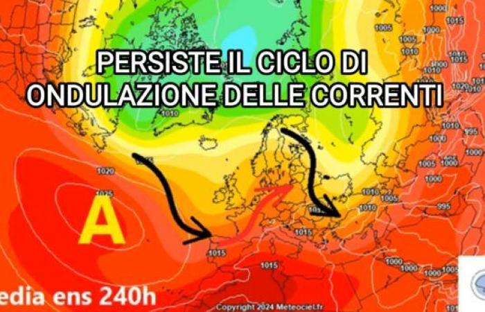 ABRUZZO IN THE FURNACE BUT IT COOLS UP ON SUNDAY