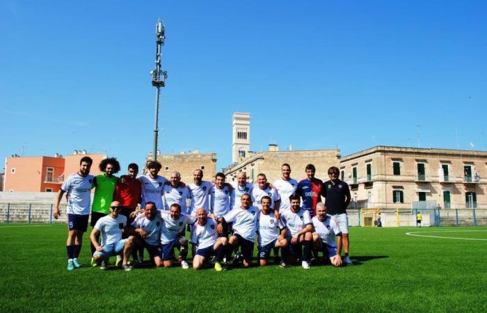 THE AC TEAM OVER 40 IN BISCEGLIE AT THE THIRD “FRANCO DI REDA” MEMORIAL