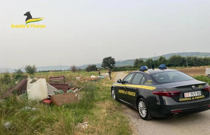 Benevento, two illegal landfills seized