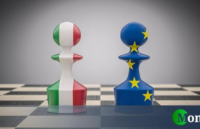 How much money does Italy give to the European Union (and how much does it receive)?