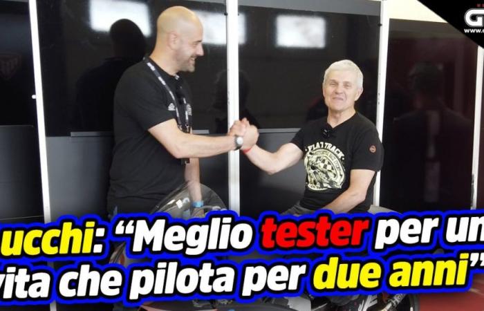 MotoGP, Marcellino Lucchi: “Better to live a life as a tester than two years as a rider”