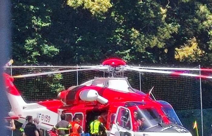 Lariano – Cyclist from Rocca di Papa is seriously injured when he falls into the woods: the Fire Brigade helicopter intervenes