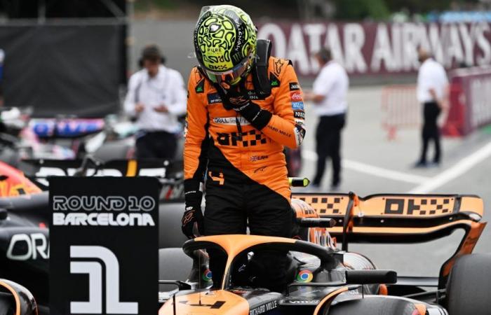 Lando Norris mocks Verstappen and brings McLaren back to pole position in the Spanish GP! Ferrari in the third row