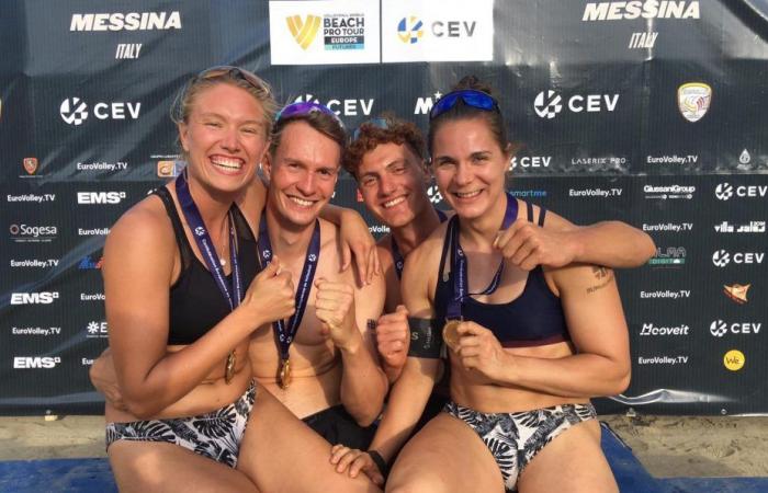 Messina. Beach Volleyball at the Duomo, German triumph for Italy with two bronzes