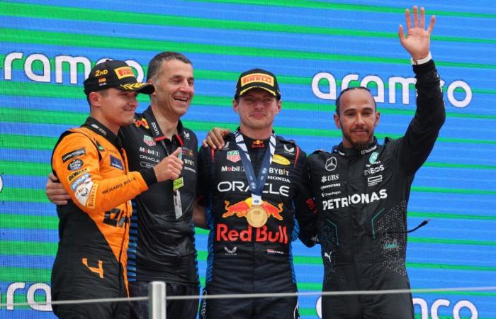 Verstappen escapes at +69, Norris takes 2nd position