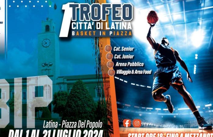 Basketball in the square, Abodi at the 1st City of Latina Trophy