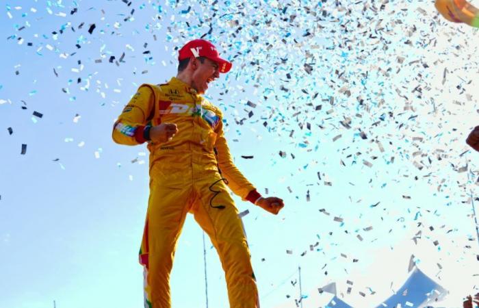 Palou dominates the competition to take victory in the IndyCar race at Laguna Seca.