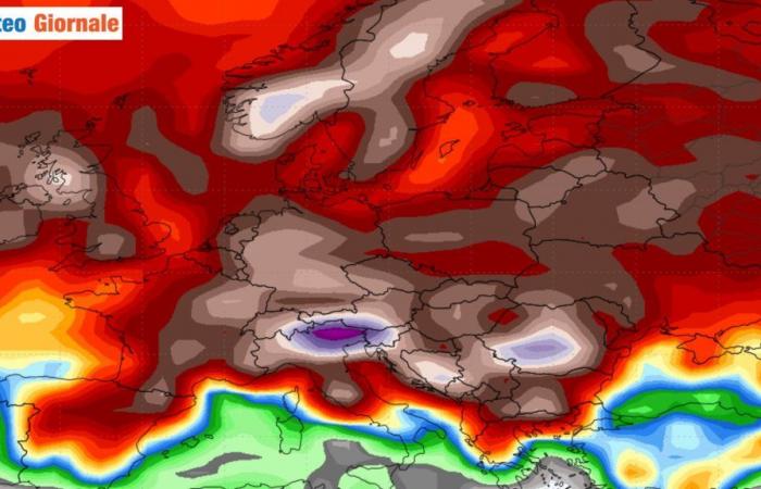 Italian weather: widespread start of summer blocked throughout July. It’s not La Niña’s fault