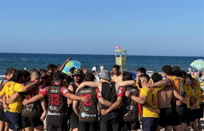 The second stage of the Sardinia Beach Rugby Cup 2024 in Platamona