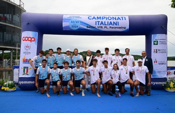 The Italian Overall, U19 and Pararowing titles awarded to Varese (C.Stampa)