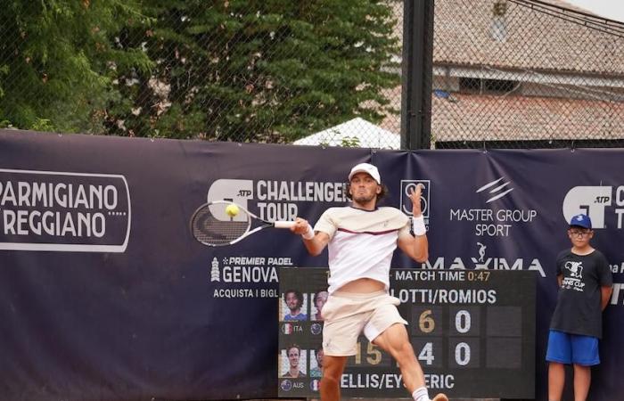 Bortolotti is the first Italian to win the Emilia Romagna Tennis Cup Gazzetta di Reggio