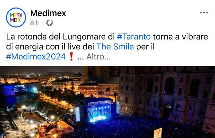 The Smile inflames the audience at Medimex in Taranto – News